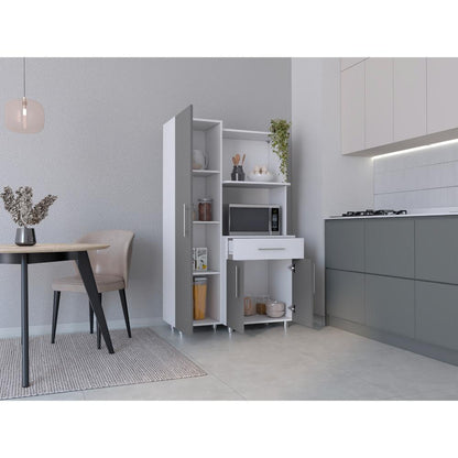 Alacena Oxaria Blanco Y Gris