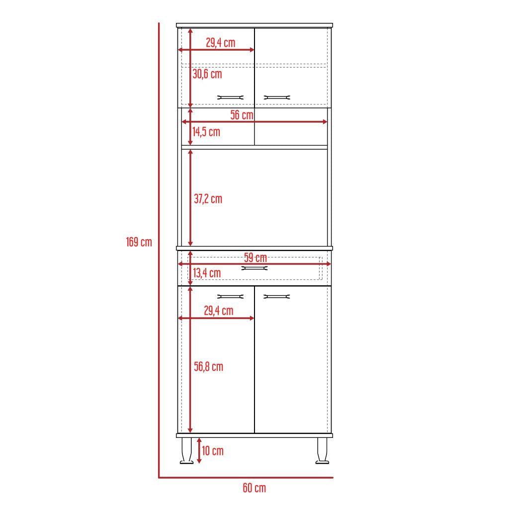 Mueble Alacena Koriva  Blanco