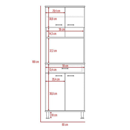 Mueble Alacena Koriva  Blanco