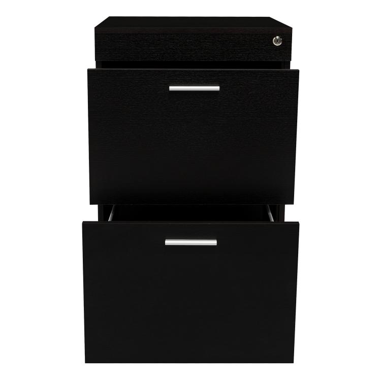 Archivador 2 Cajones Perlano  Wengue