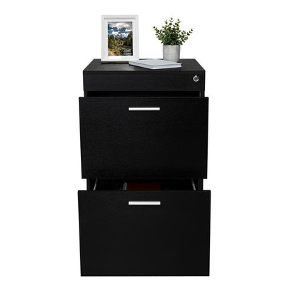 Archivador 2 Cajones Perlano  Wengue