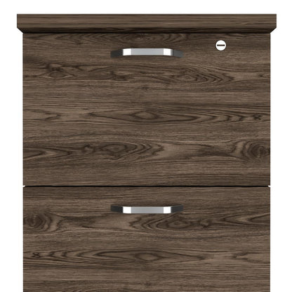 Archivador Vithor Home Office 4 Cajones Alto  Wengue Coñac
