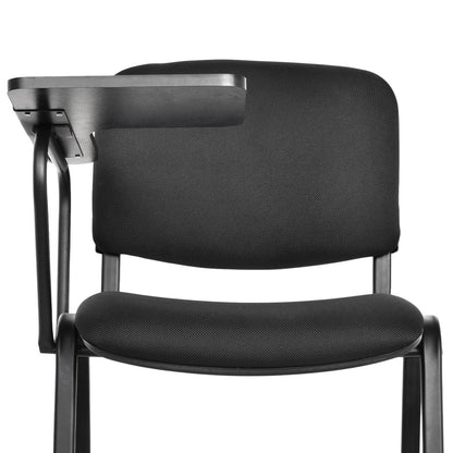 Silla Universitaria Isosceles Tapizada Brazo Fijo 83x46x46 negro