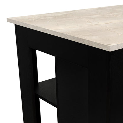 Barra De Cocina Collen, Wengue Y Gris Claro