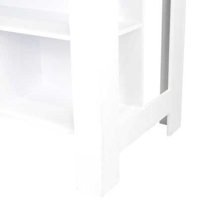 Barra De Cocina Serima Ceniza  Y Blanco