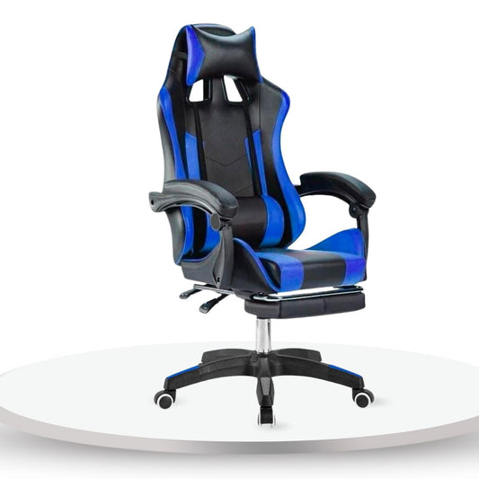 Silla Gamer Ergonomica Reclinable Kairo Azul