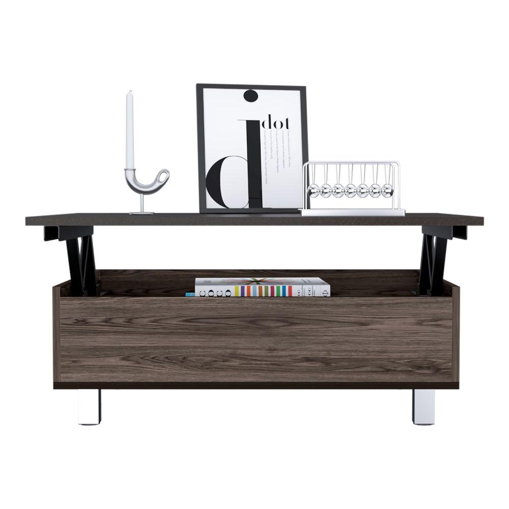Mesa De Centro Funcional Denure 5G-2  Coñac Wengue