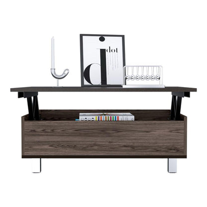Mesa De Centro Funcional Denure 5G-2  Coñac Wengue