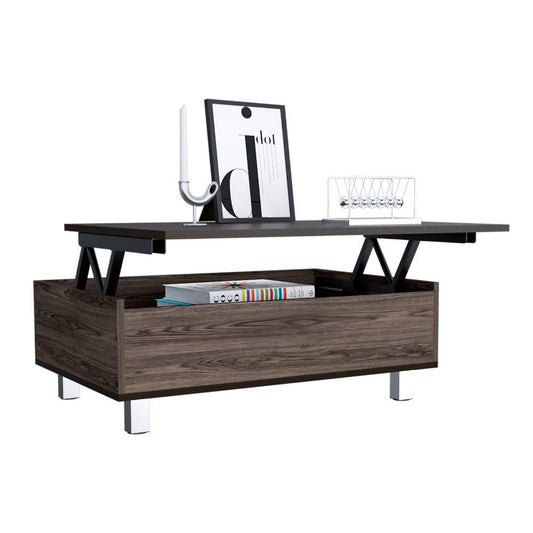 Mesa De Centro Funcional Denure 5G-2  Coñac Wengue