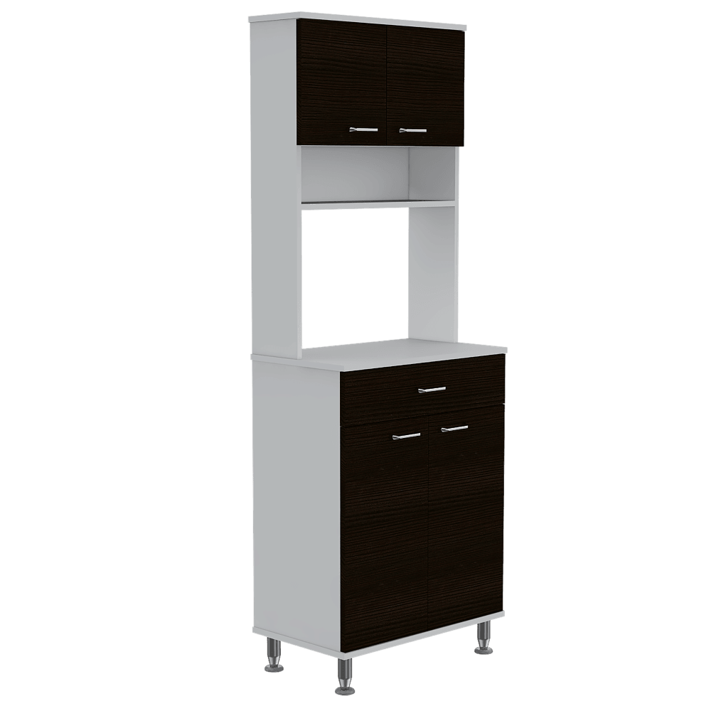 Mueble Cocina Stich Blanco Y Wengue
