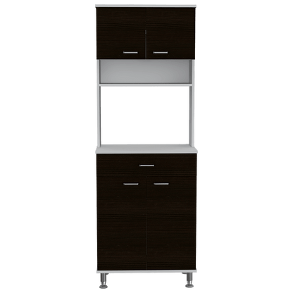Mueble Cocina Stich Blanco Y Wengue