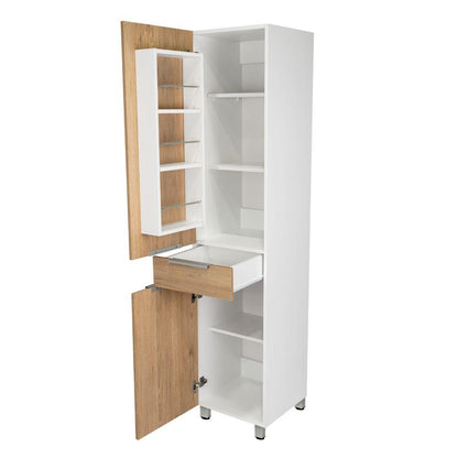 Alacena Lyvora Blanco Y Rovere