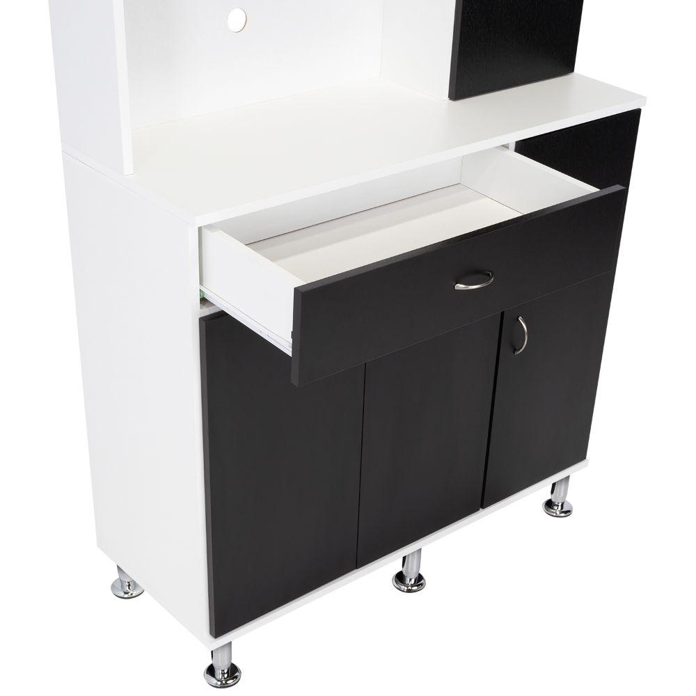 Mueble Alacena Koriva  Blanco Y Wengue