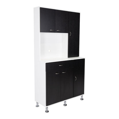 Mueble Alacena Koriva  Blanco Y Wengue