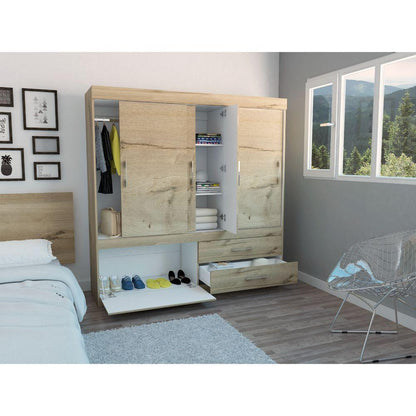 Closet Muriel 180  Duna Y Blanco