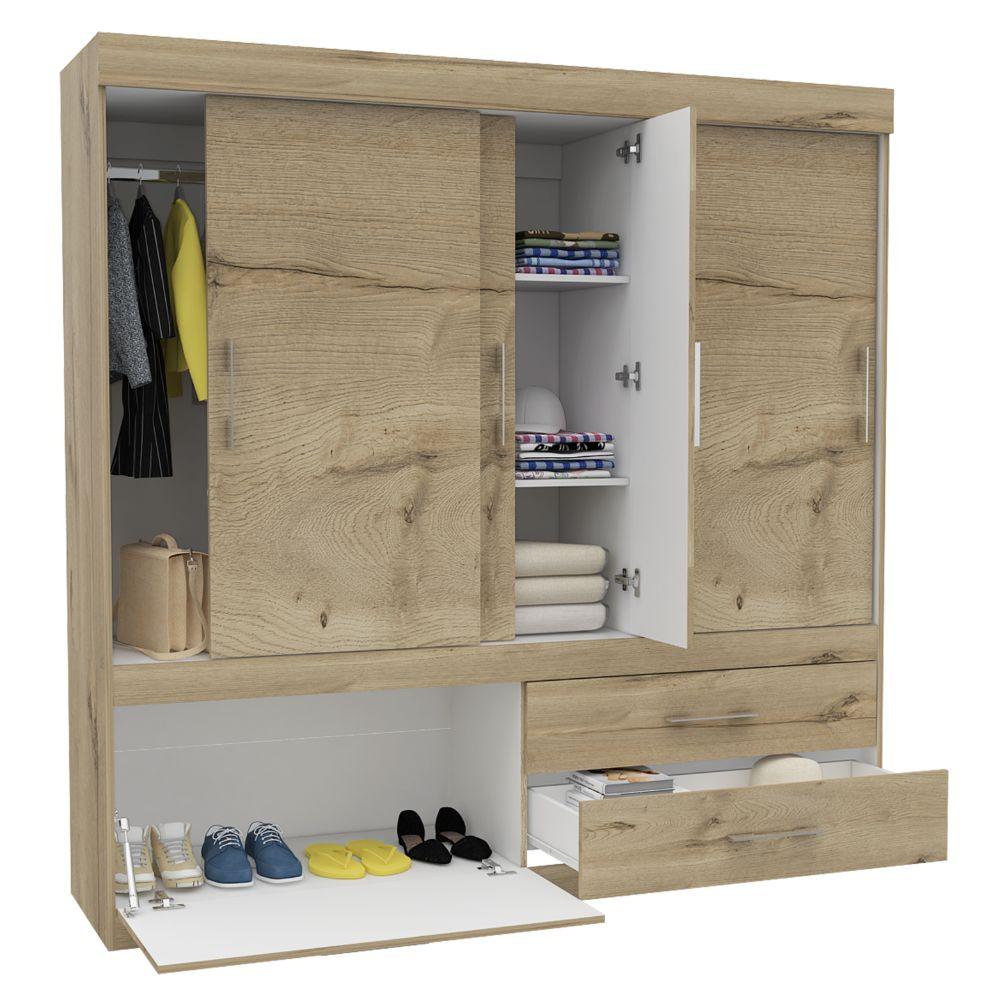 Closet Muriel 180  Duna Y Blanco