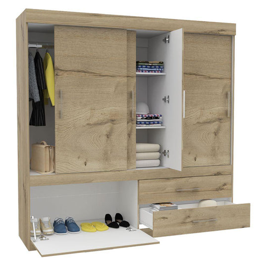 Closet Muriel 180  Duna Y Blanco