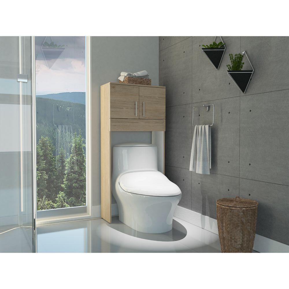 Optimizador De Baño Kaleza 300  Rovere + Blanco