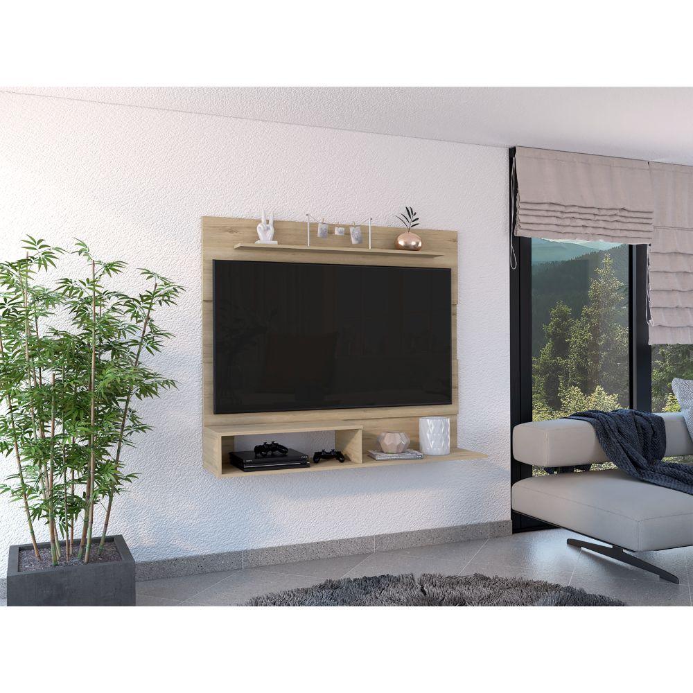 Panel De Tv Veluna Rovere Para Televisor De Hasta 55 Pulgadas