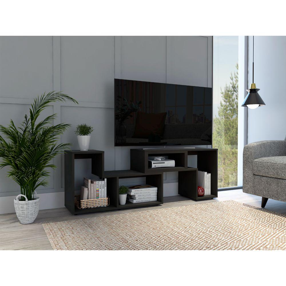 Mesa Para Tv Veluna Wengue Para Tv De 50" B