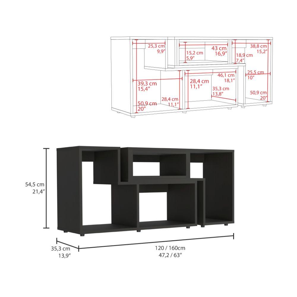 Mesa Para Tv Veluna Wengue Para Tv De 50" B