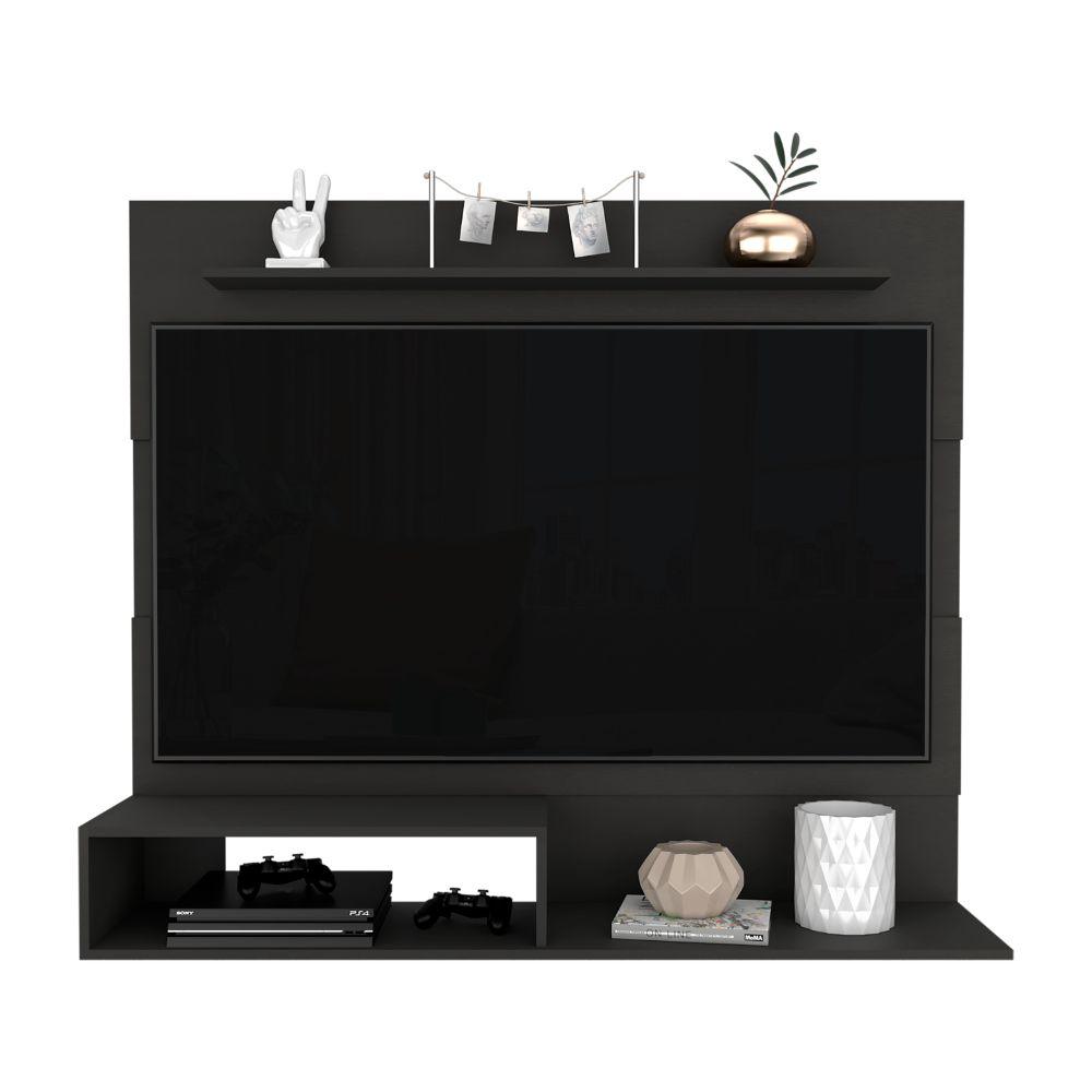 Panel De Tv Veluna Wengue Para Televisor De Hasta 55 Pulgadas