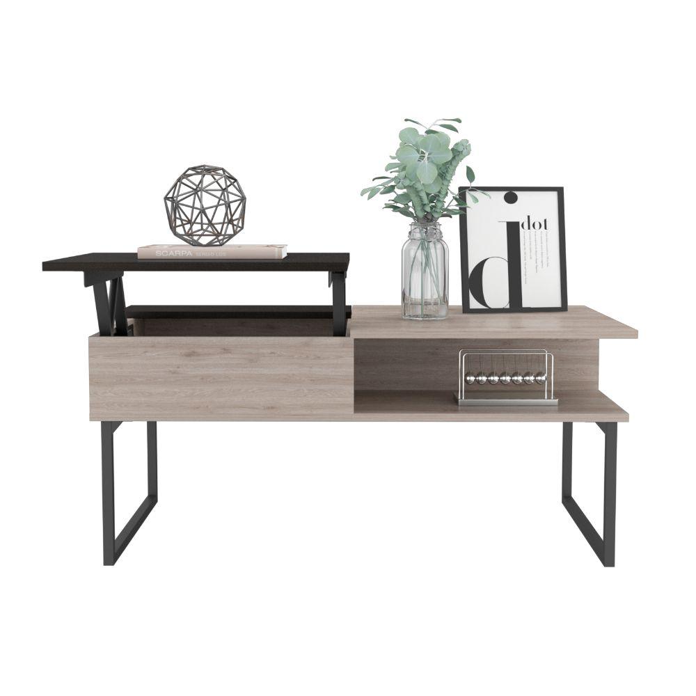 Mesa Funcional Denure 5G-3  Ceniza + Wengue