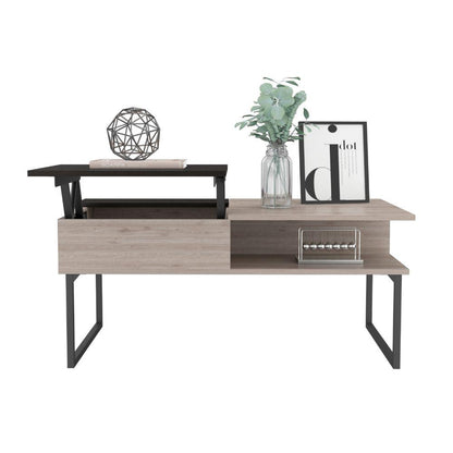 Mesa Funcional Denure 5G-3  Ceniza + Wengue