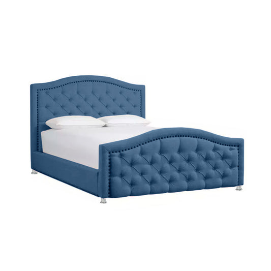 Cama Semidoble Infantil Venecia  azul