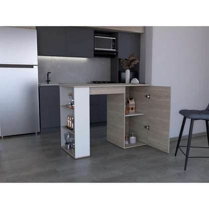 Barra De Cocina Nilenne Bardolino Y Blanco