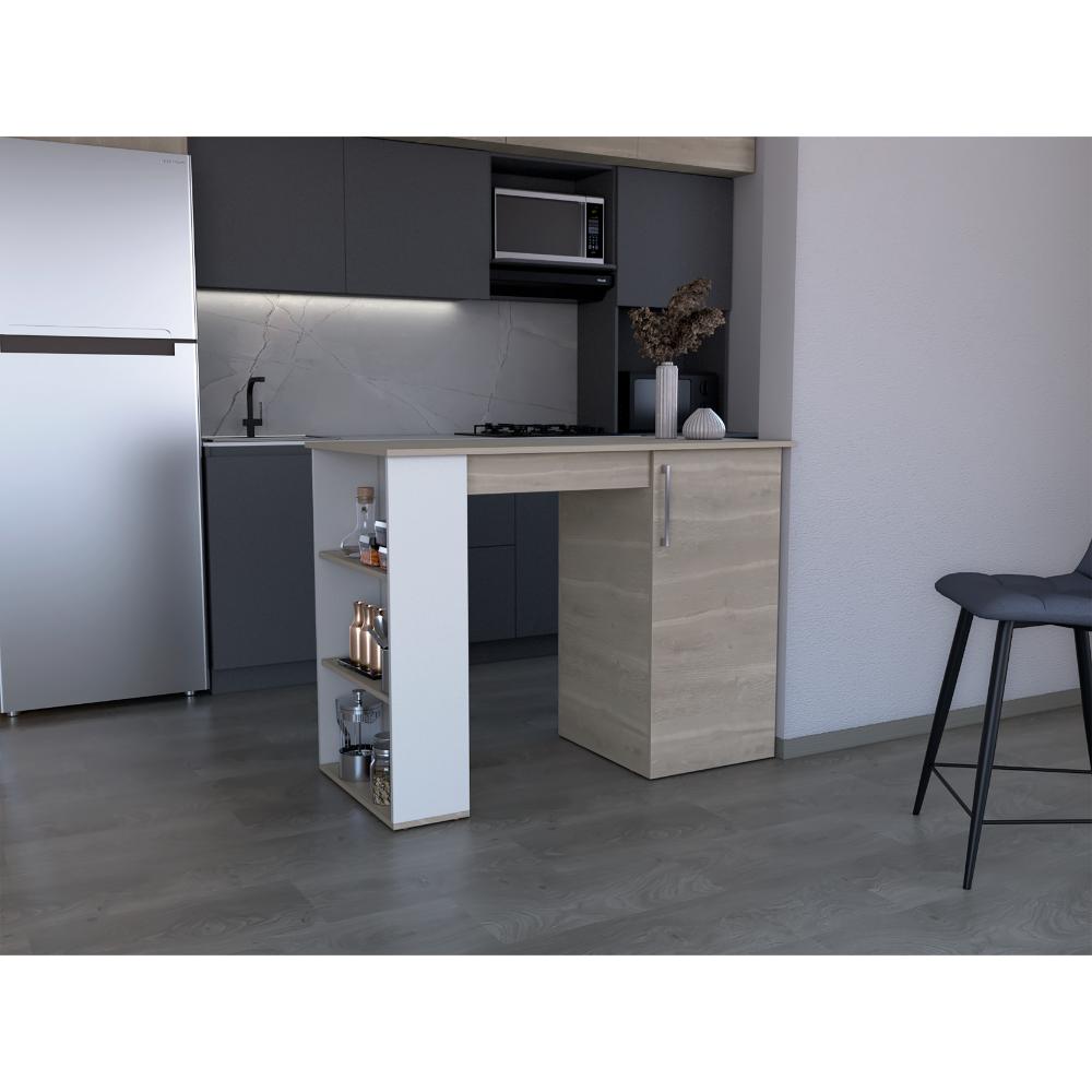 Barra De Cocina Nilenne Bardolino Y Blanco