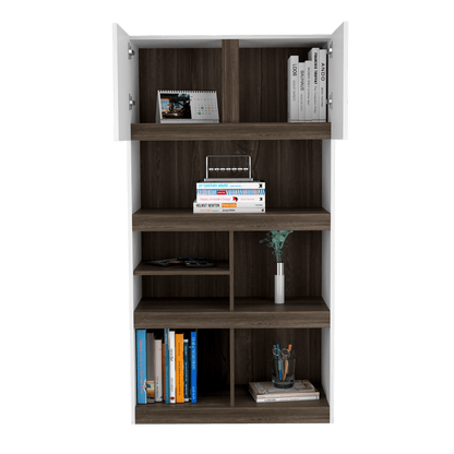 Biblioteca Solik Blanco Y Avellana