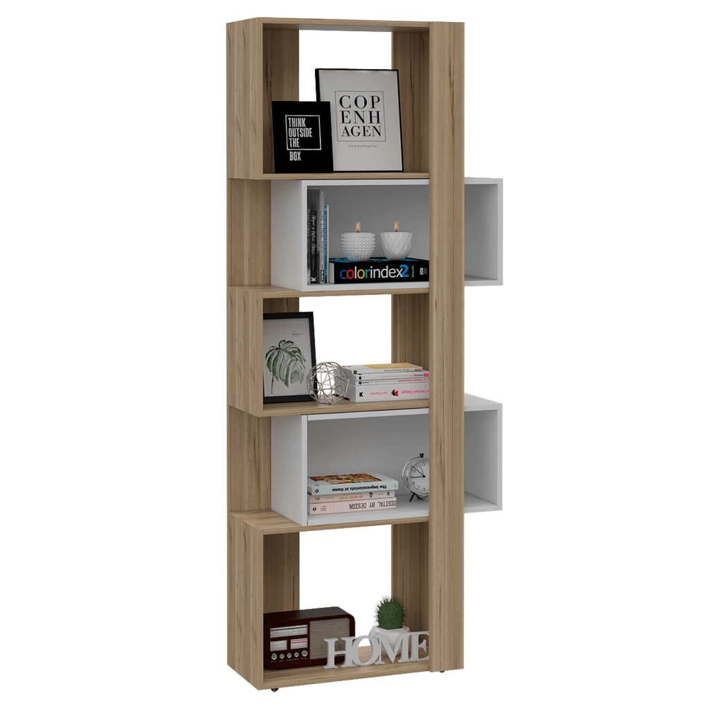 Biblioteca Velmora Duna Y Blanco