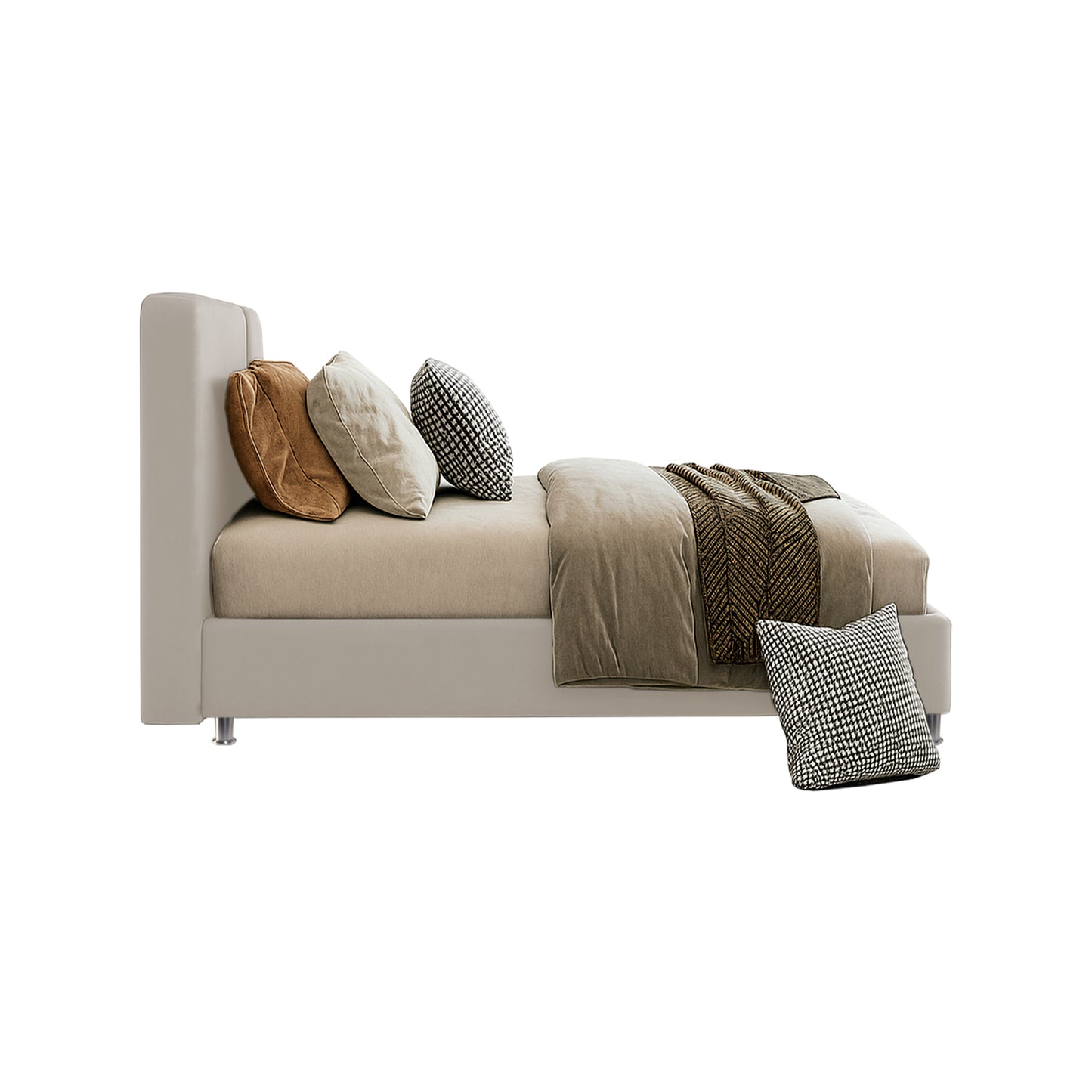 Cama King Gabor  Beige