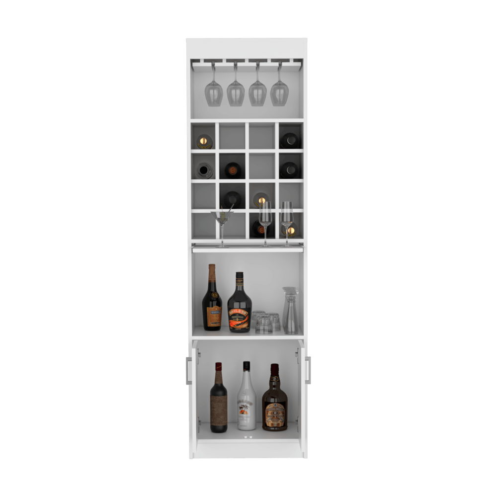 Bar Cronis, Blanco, Con Gran Capacidad De Almacenamiento
