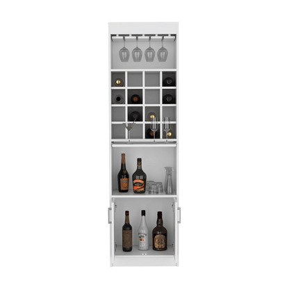 Bar Cronis, Blanco, Con Gran Capacidad De Almacenamiento