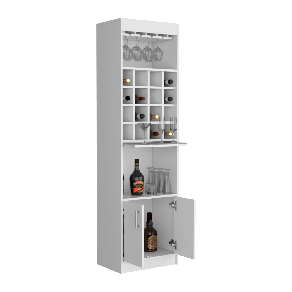 Bar Cronis, Blanco, Con Gran Capacidad De Almacenamiento