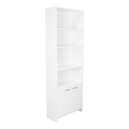 Biblioteca Omelun 1.80 Con Puertas (1C) Bl