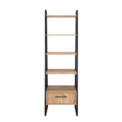 Estanteria Ferrero 1 Cajon  Duna+Estructura Metalica Negra
