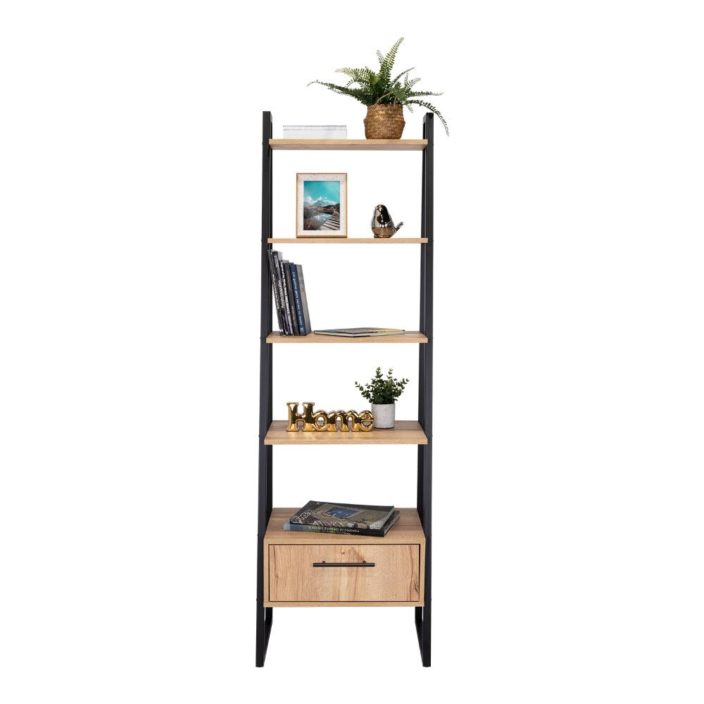 Estanteria Ferrero 1 Cajon  Duna+Estructura Metalica Negra