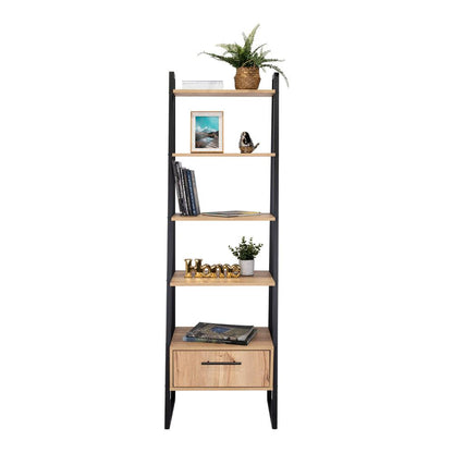 Estanteria Ferrero 1 Cajon  Duna+Estructura Metalica Negra