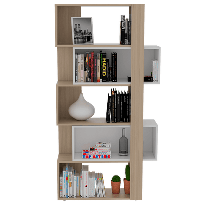 Biblioteca Veluna  Rovere  Y Blanco