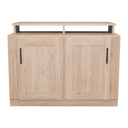 Barra De Cocina Elavor Rovere Y Blanco