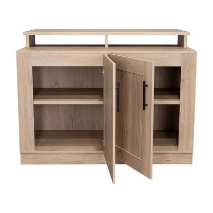 Barra De Cocina Elavor Rovere Y Blanco