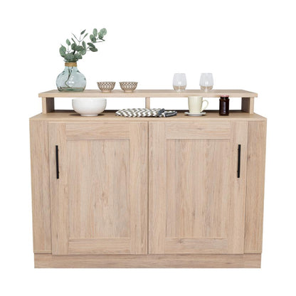 Barra De Cocina Elavor Rovere Y Blanco