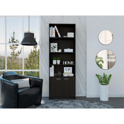 Biblioteca Omelun 1.80 Con Puerta (1C)