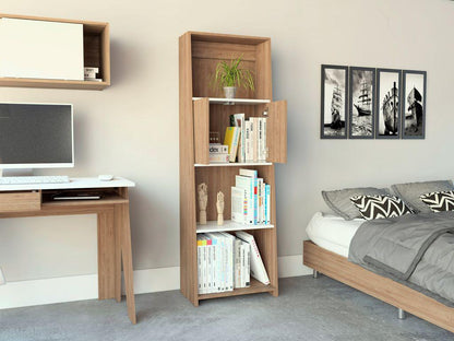 Biblioteca Fureli Miel Y Blanco