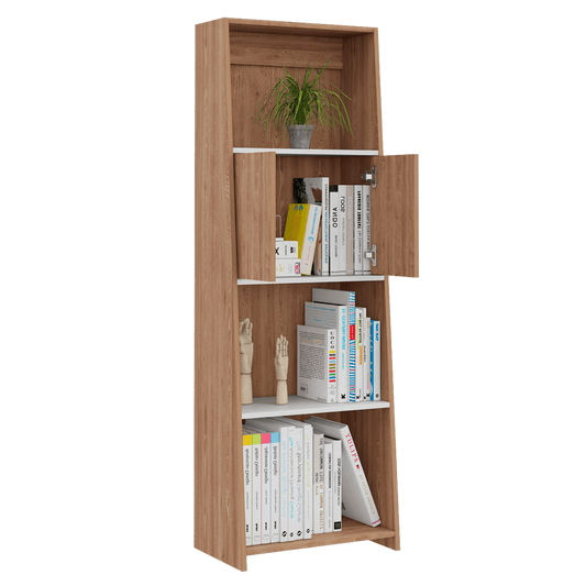 Biblioteca Fureli Miel Y Blanco