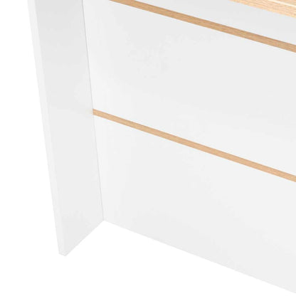 Barra De Cocina Nimora Blanco Y Rovere