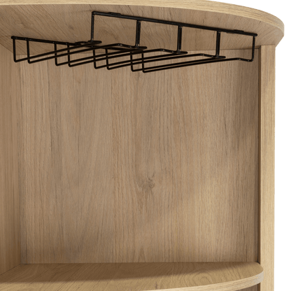 Bar Esquinero Denari 180 X 49  Rovere